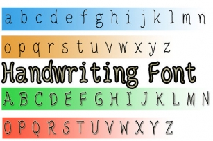 Simple Handwriting Font Download