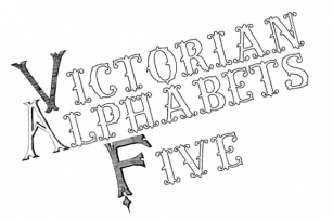 Victorian Alphabets Five Font Download