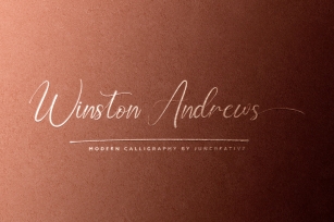 Winston Andrews Script Font Font Download