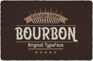 Bourbon Typeface Font Download