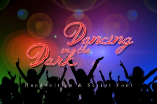 Dancing in the Dark Font Download