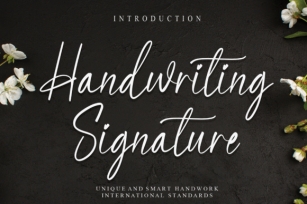 Handwriting Signature Font Download