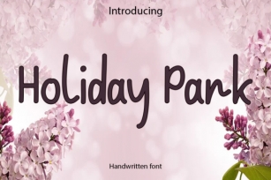 Holiday Park Font Download