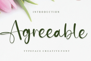 Agreeable Font Download