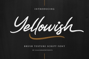 Yellowish Font Download