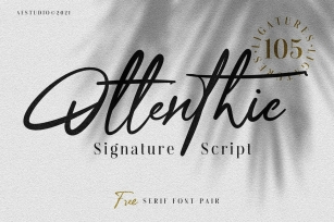 Ottenthic Signature Script Font Download
