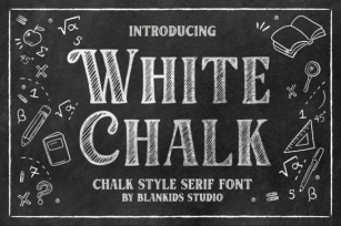 White Chalk Font Download