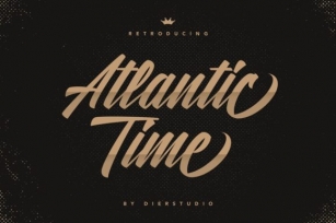 Atlantic Time Font Download