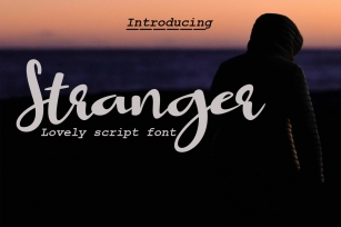 Stranger Font Download