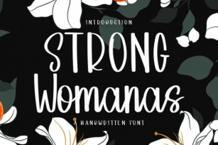 Strong Womans Font Download