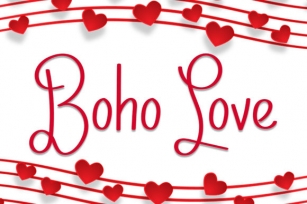 Boho Love Font Download