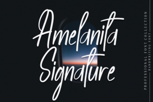Amelanita Signature Font Download