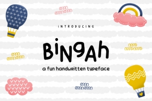 Bingah Font Download