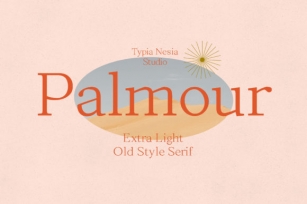 Palmour Light Font Download