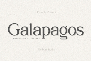 Galapagos Serif Font Download