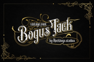 Bogus Jack - Blackletter Font Font Download