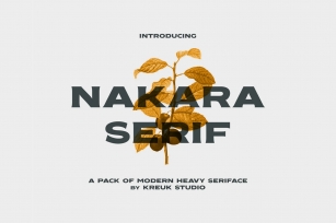 Nakara Serif Font Download