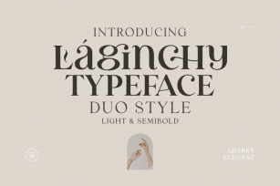 Laginchy - Quirky Serif (Light & SemiBold) Font Download