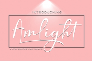 Amlight Font Download