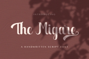 The Migare - Handwritten Font Font Download