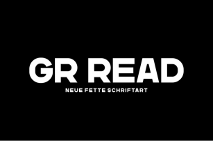 GR Read - Headline Font Font Download