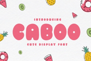 Caboo - Cute Display Font Font Download