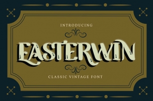 Easterwin | Classic Vintage Font Font Download