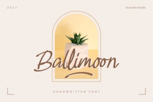 Ballimoon Handwritten Font Download