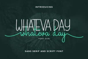 Whateva Day Font Download