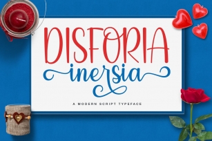 Disforia Inersia Font Download