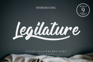 Legilature with Bonus Font Download