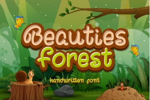 Beauties Forest Font Download