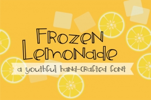 ZP Frozen Lemonade Font Download