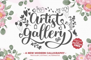 Artist Gallery Font Download