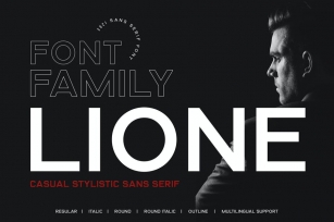 LIONE Business Font Family Font Download