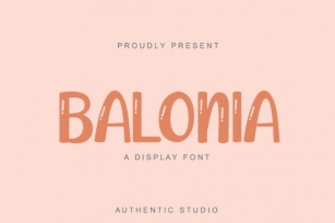 Balonia Font Download