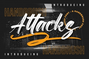 Attacks Font Download