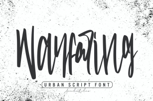 Wayfaring - Urban Script Font Font Download
