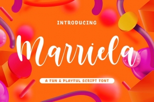 Marriela - Fun Script Font Download
