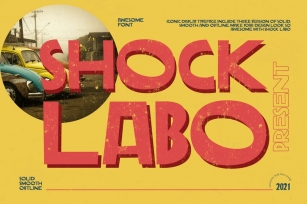 Shock Labo Unique Vintage Font Font Download