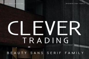 Clever Trading Business Font Font Download
