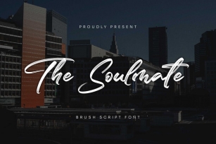 The Soulmate - Brush Script Font Download