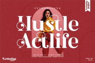 Hustle Actlife Font Download