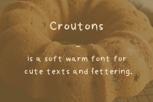 Croutons Font Download