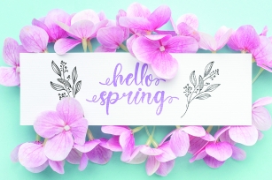 Spring Hear Font Download