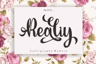 Realiy Font Download