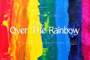 Over the Rainbow Font Download