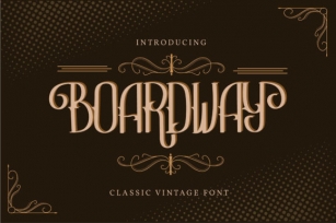 Boardway Font Download