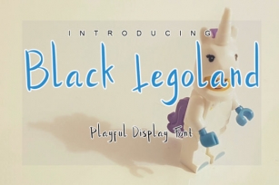 Black Legoland Font Download