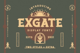 Exgate Font Download